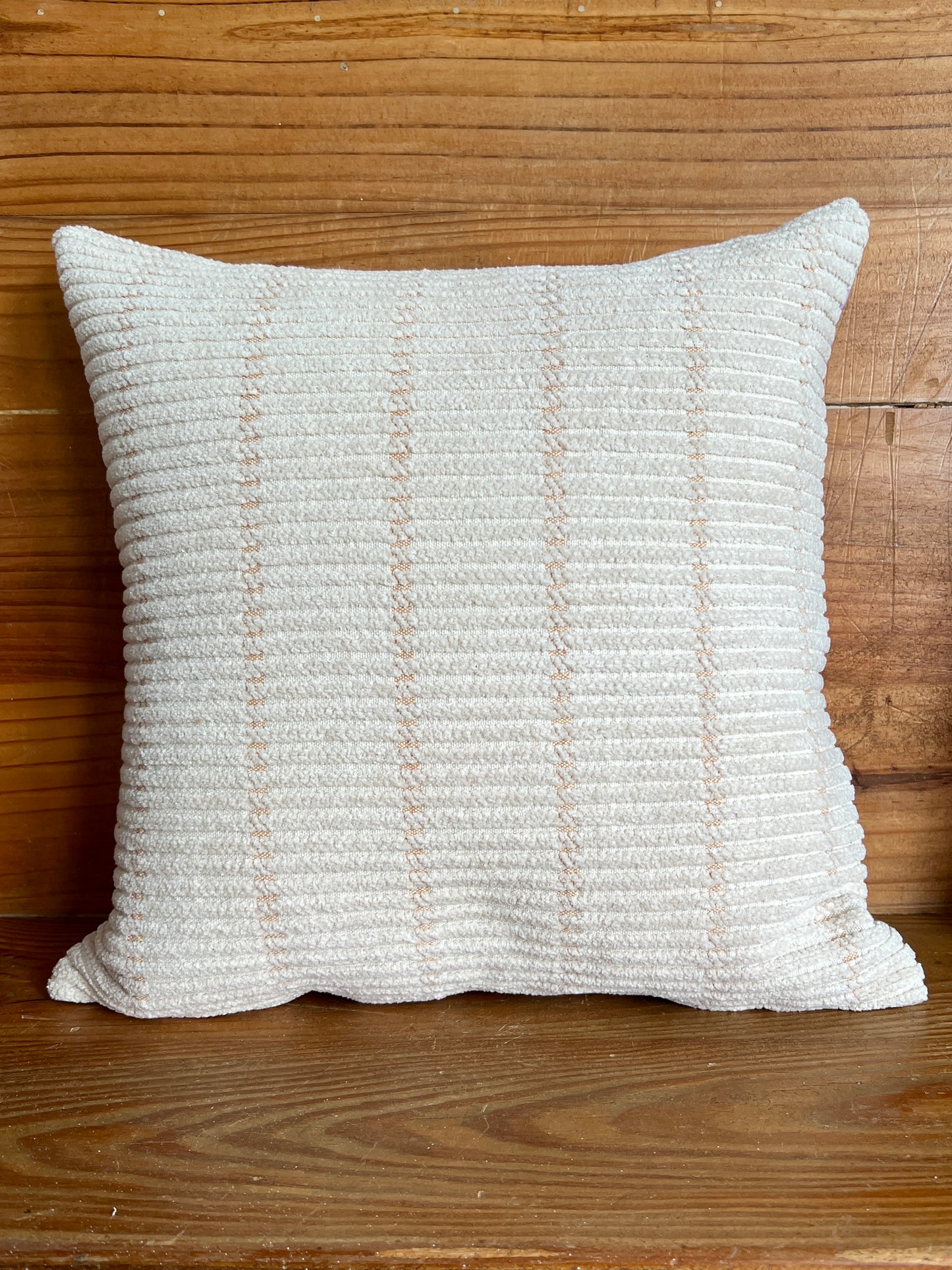 Patchwork / Chenille Cushion