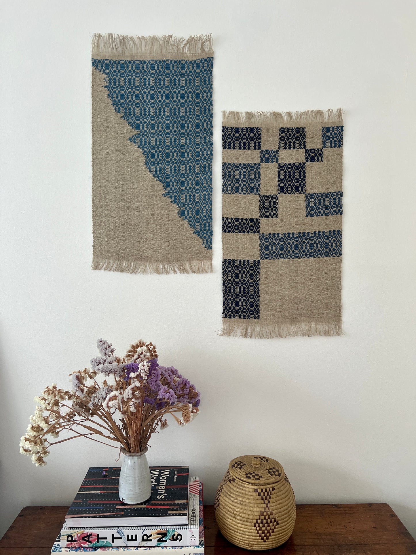 Sketch in overshot linen II