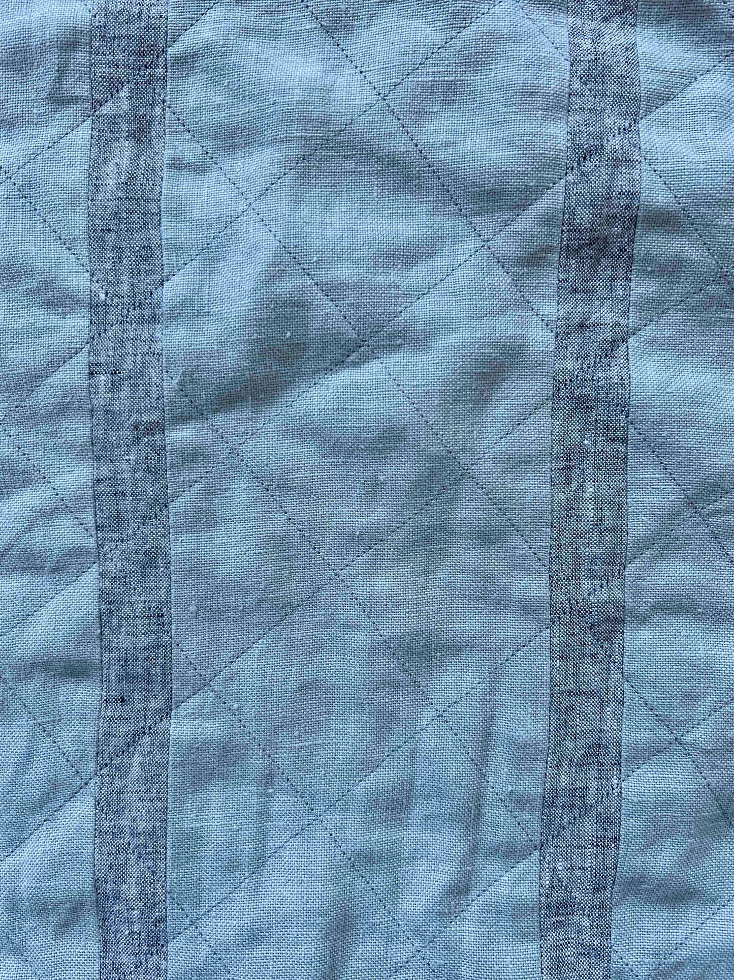 Mai Bag in Simple Grey Stripe