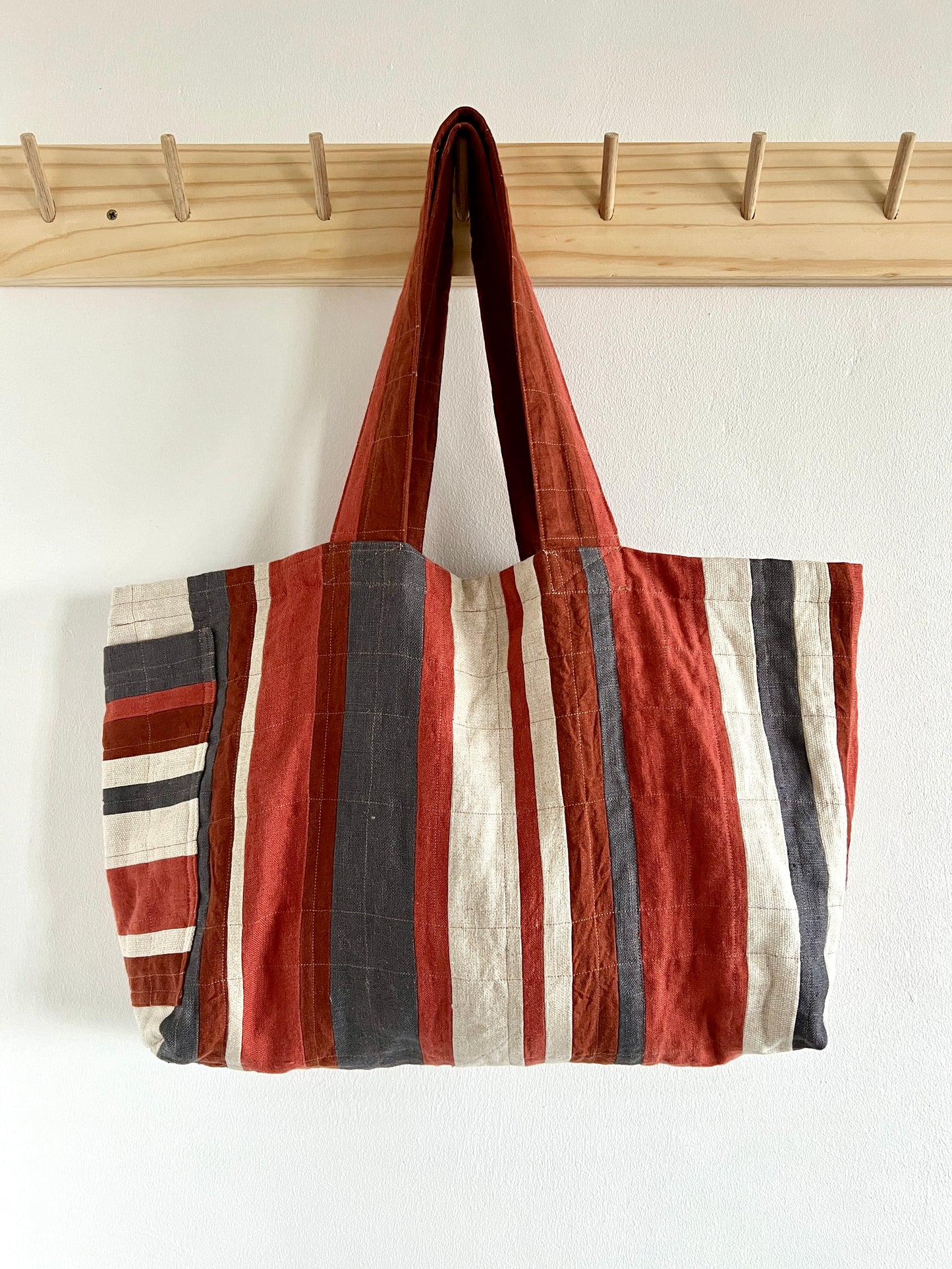 Mai Bag in French Stripe