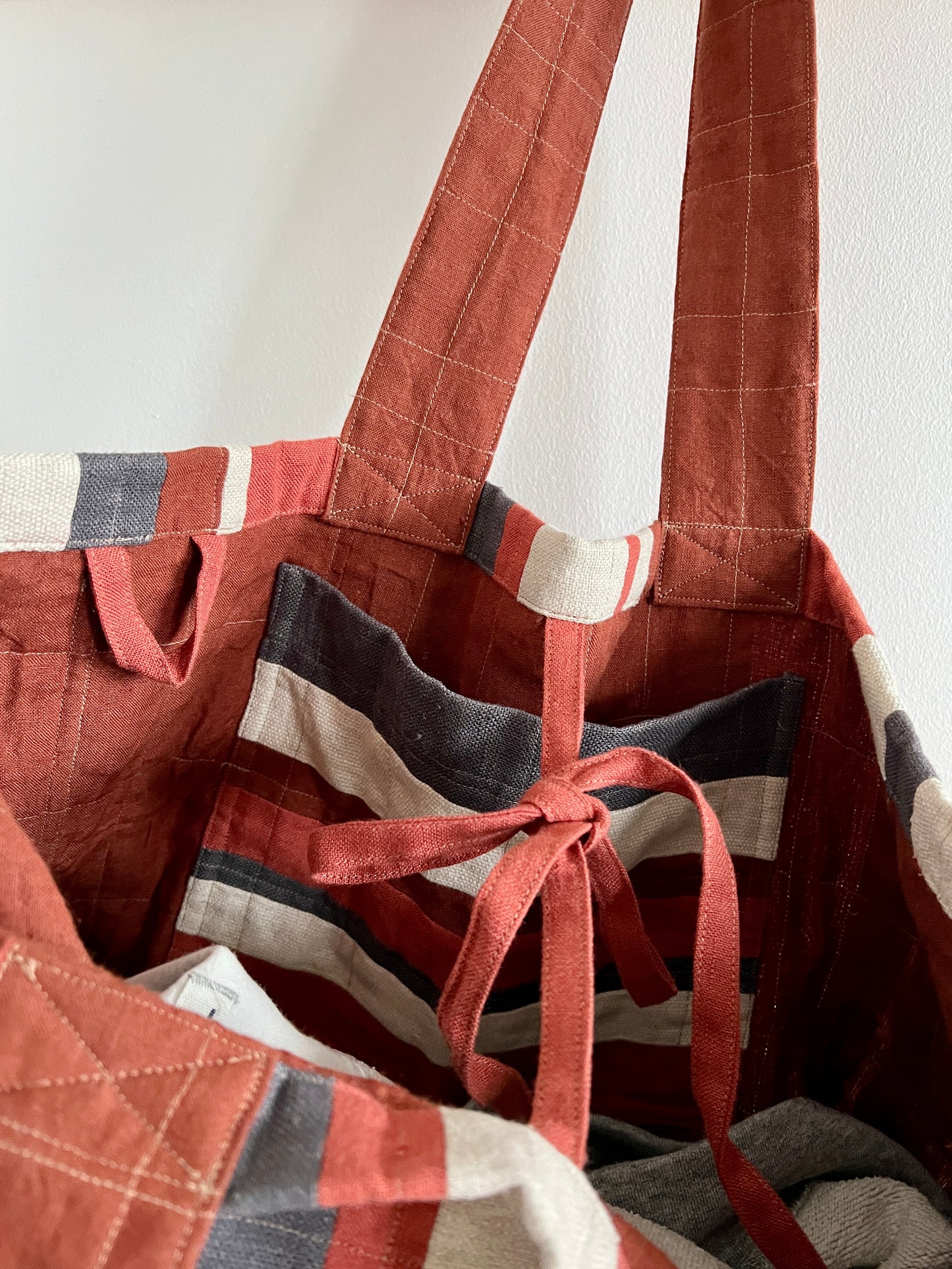 Mai Bag in French Stripe