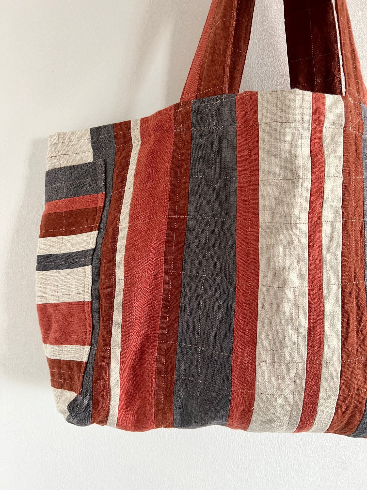 Mai Bag in French Stripe