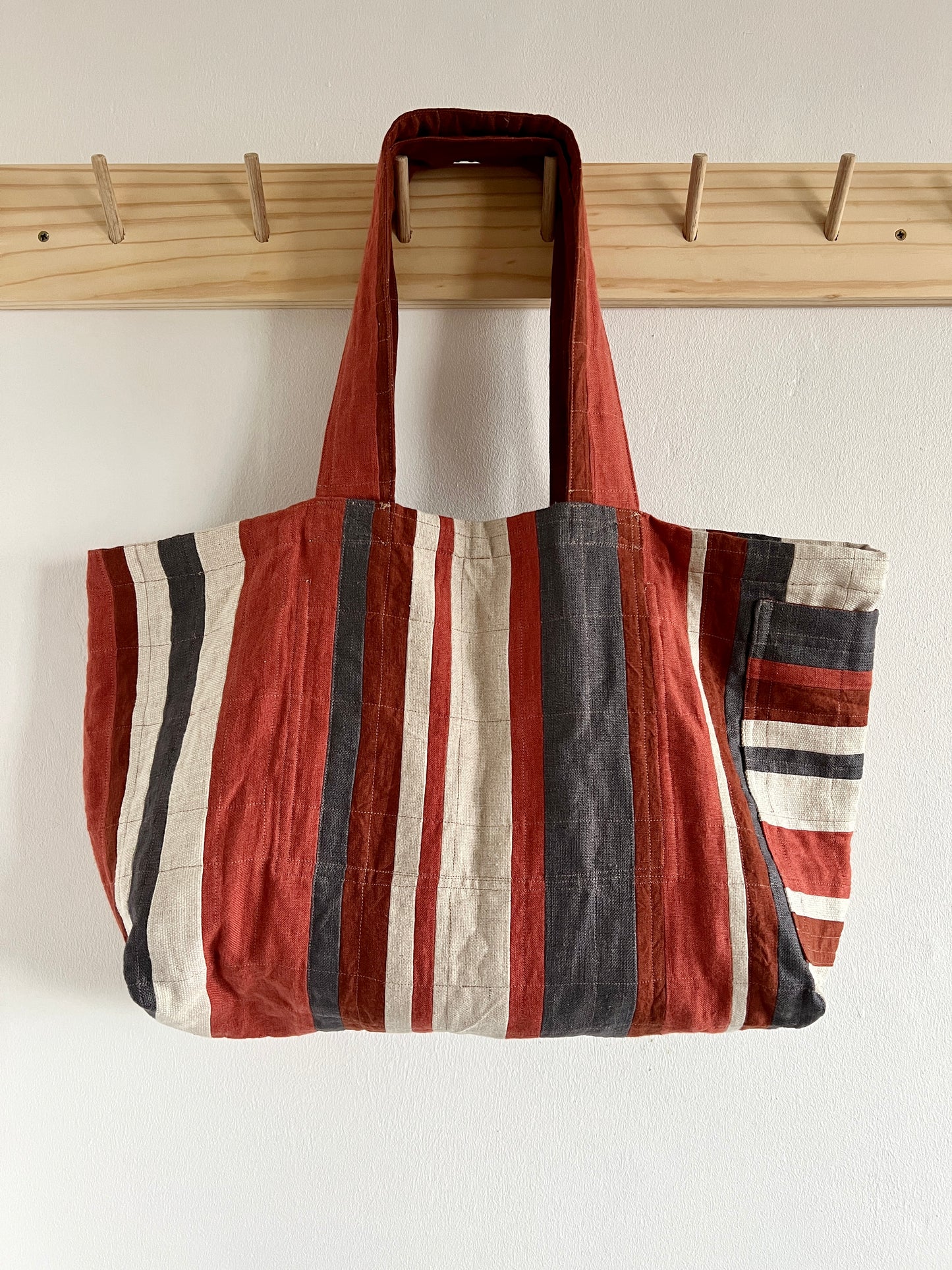 Mai Bag in French Stripe