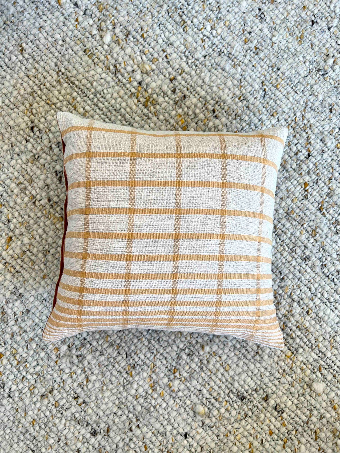 Wabi Sabi Log Cabin Cushion