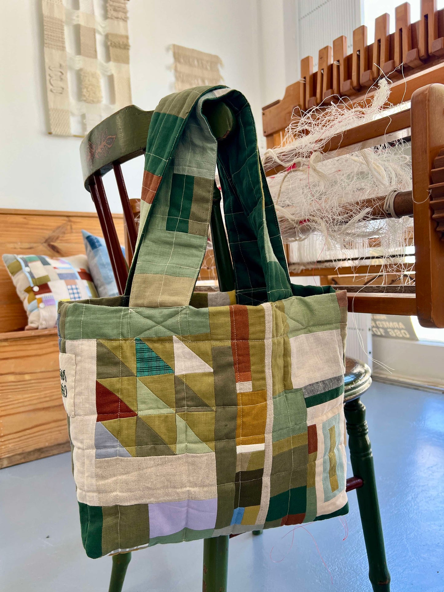 Mini Mai Bag in Greens