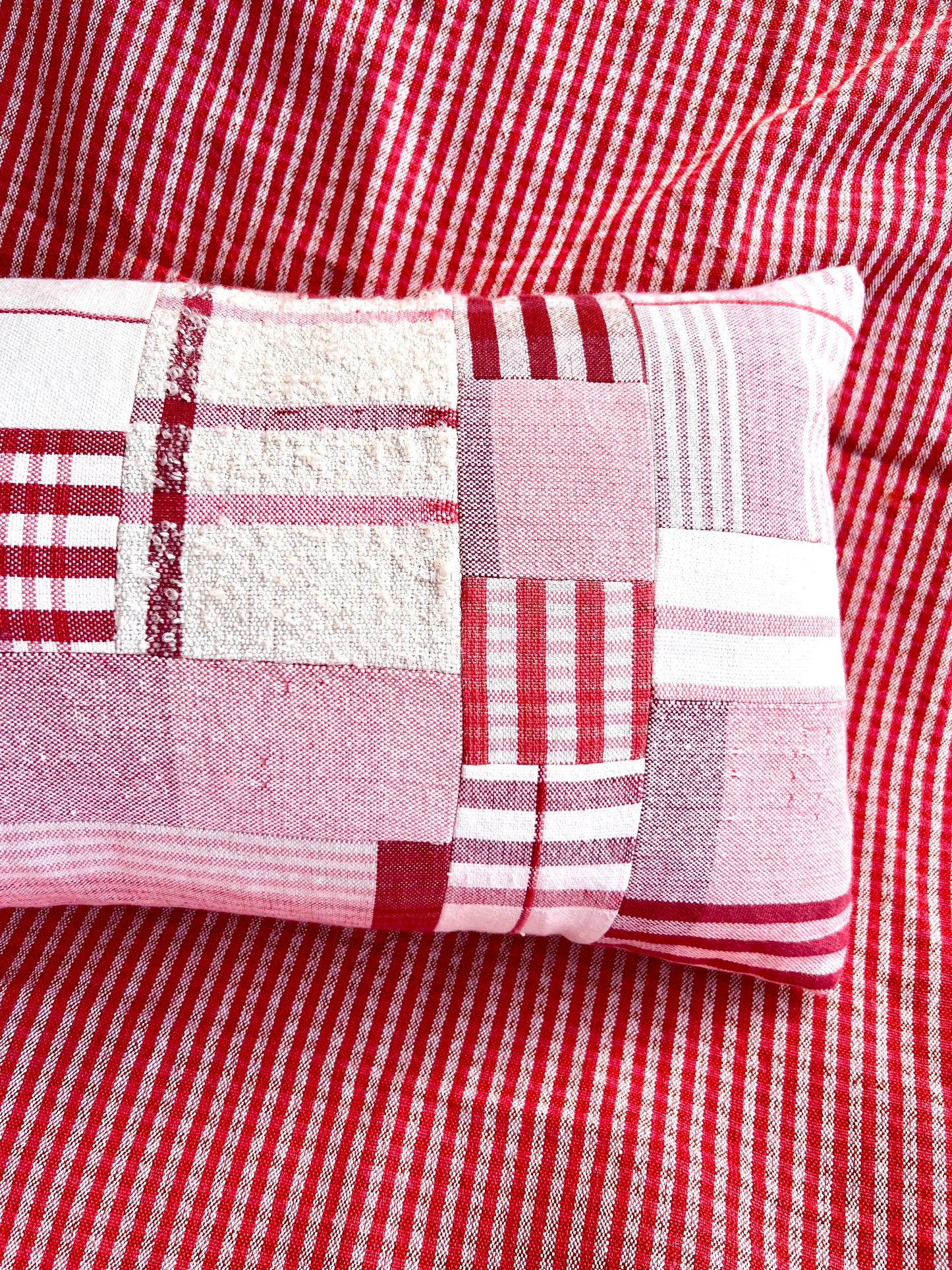 Patchwork Stripe Cushion