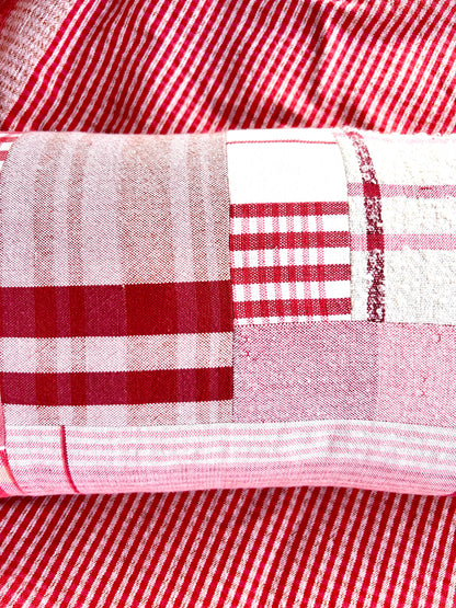 Patchwork Stripe Cushion