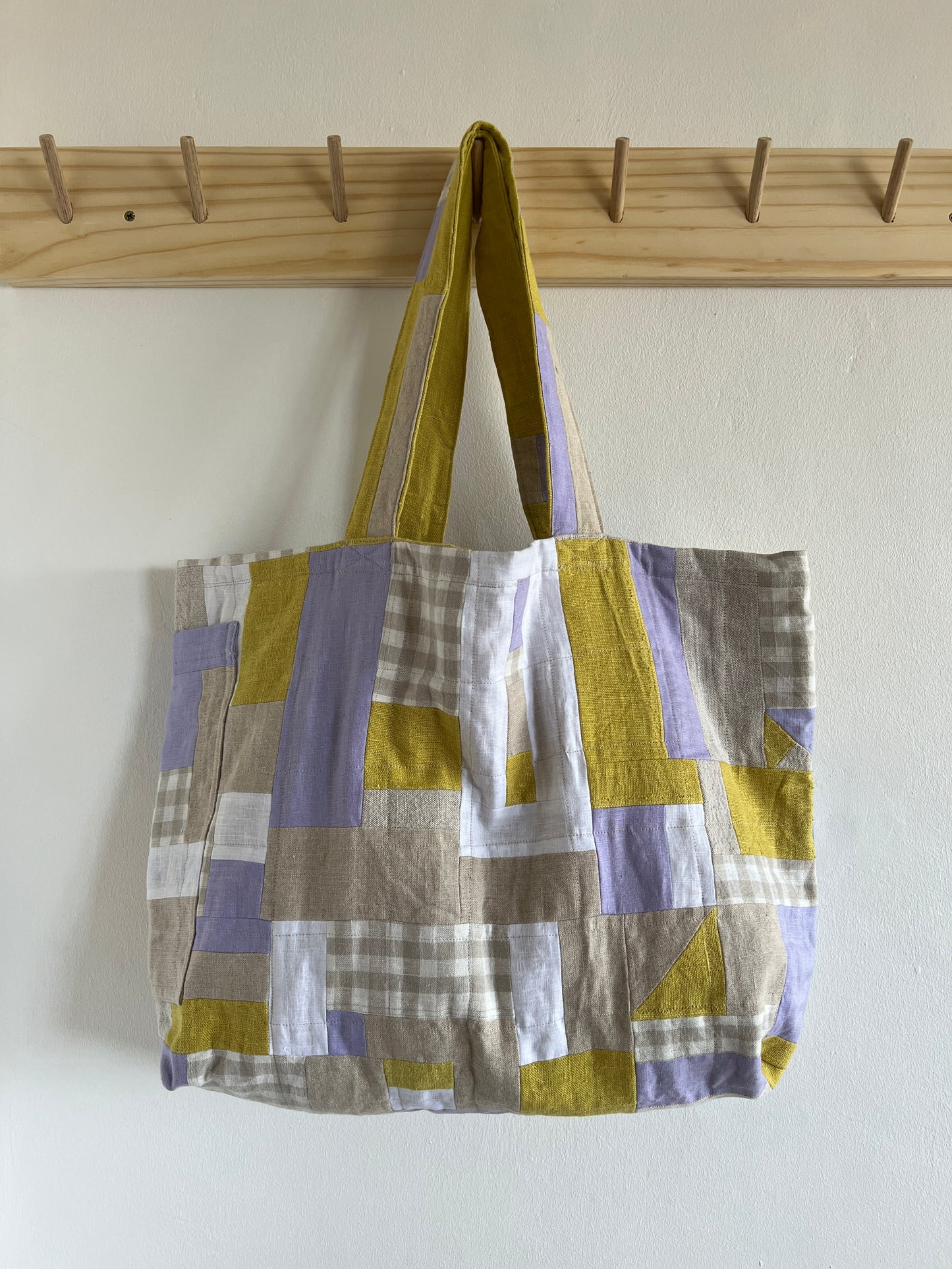 Mai Bag in Lavender & Lime