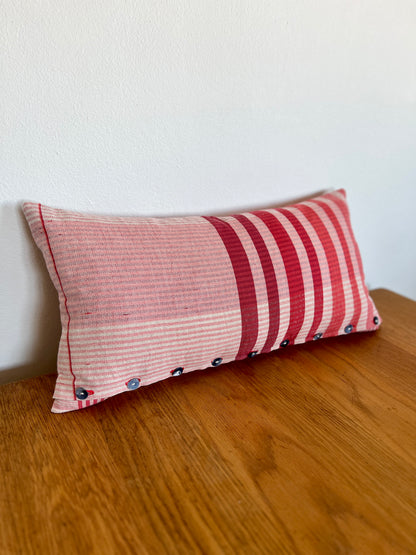 Mohair Patch Cushion