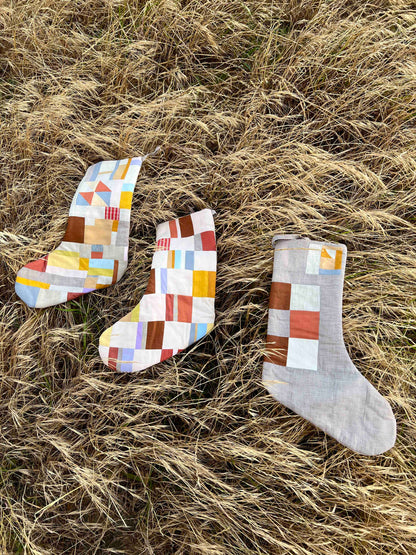 Patchwork Christmas Stocking