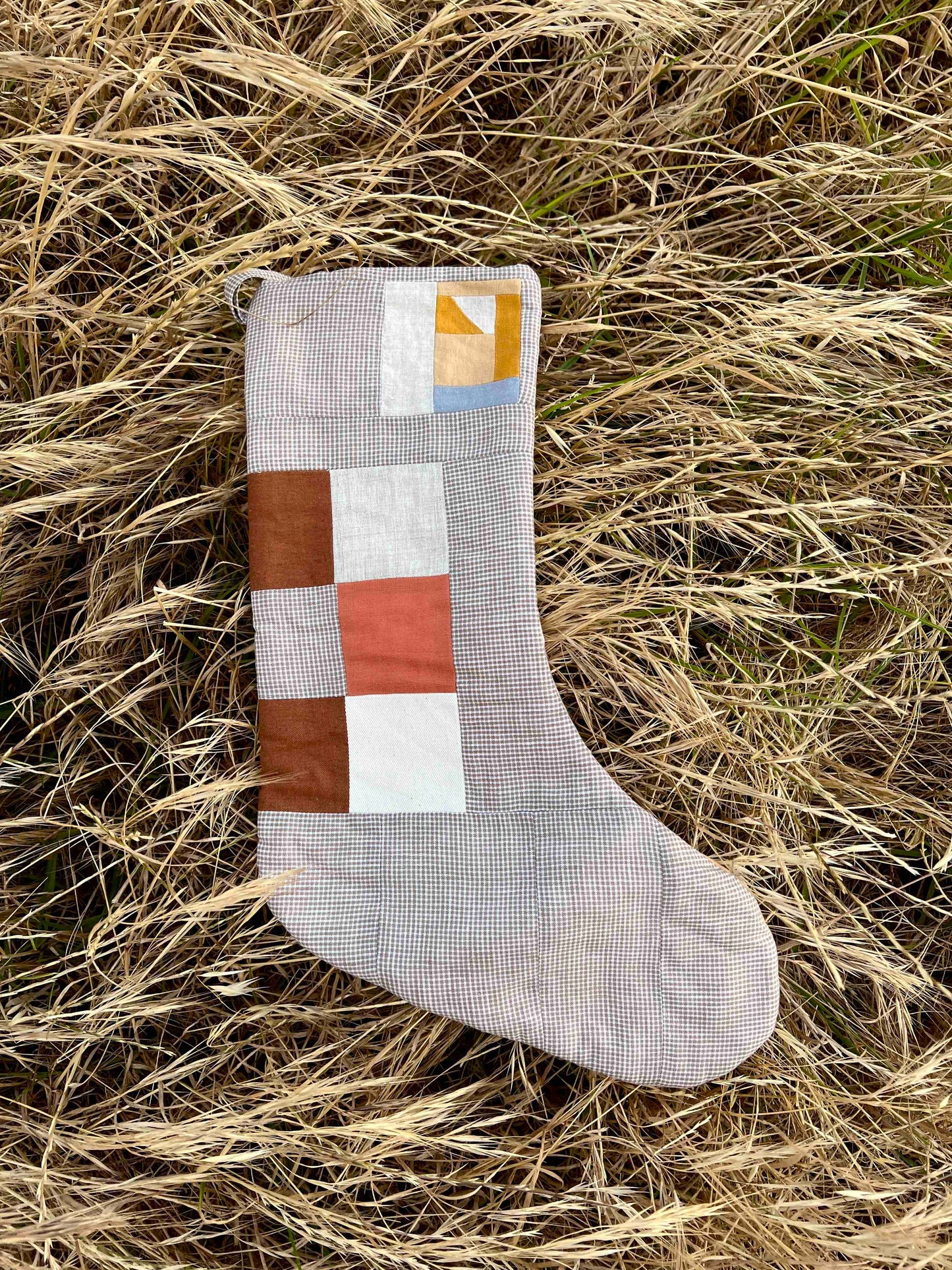 Patchwork Christmas Stocking