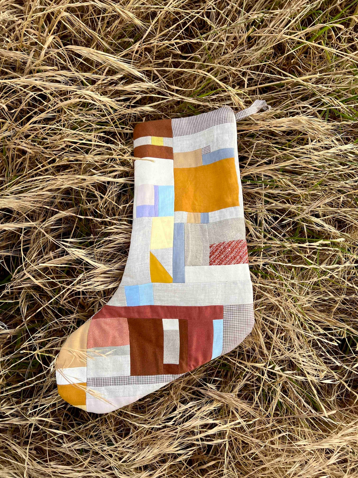 Patchwork Christmas Stocking