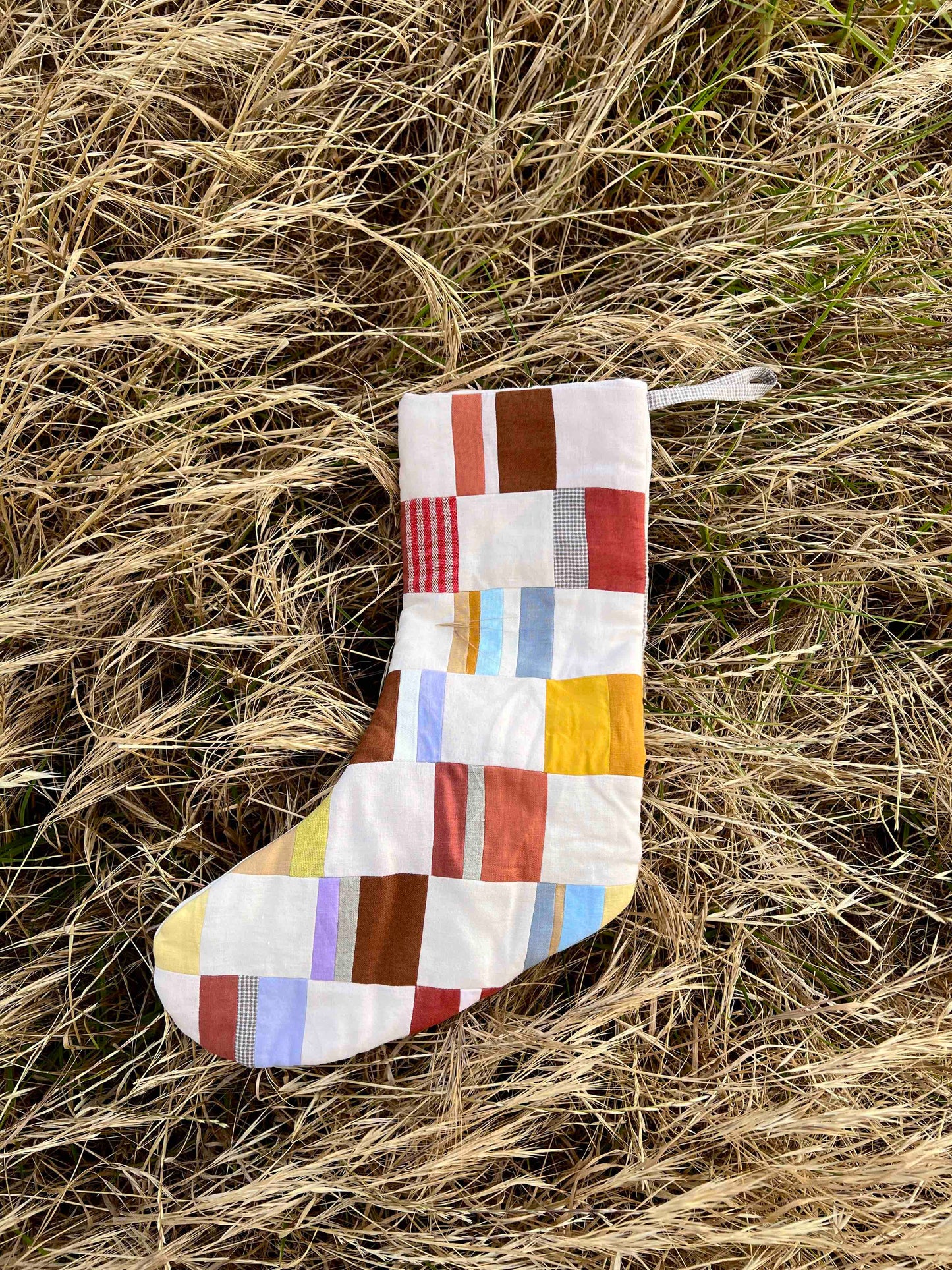 Patchwork Christmas Stocking