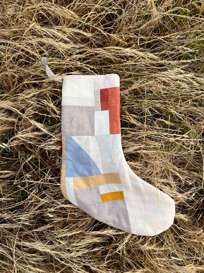 Patchwork Christmas Stocking