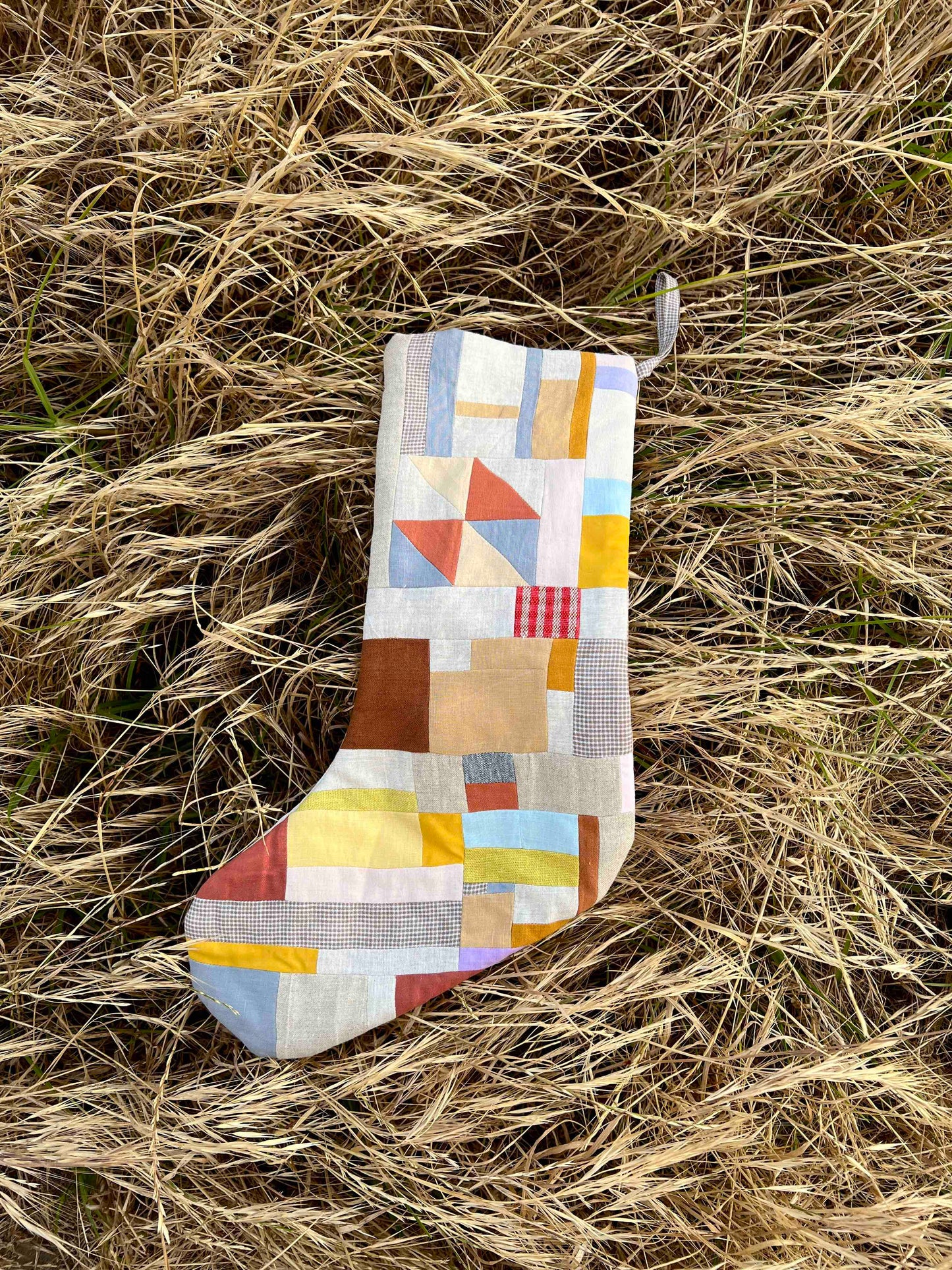 Patchwork Christmas Stocking