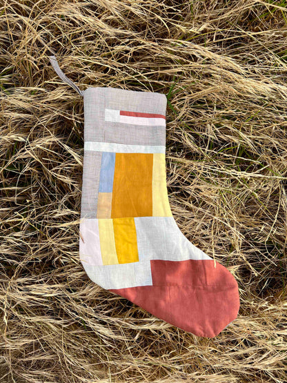 Patchwork Christmas Stocking