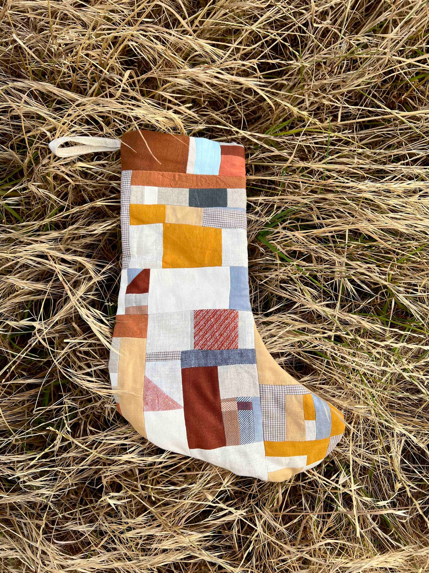 Patchwork Christmas Stocking
