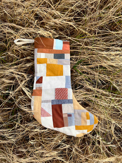 Patchwork Christmas Stocking