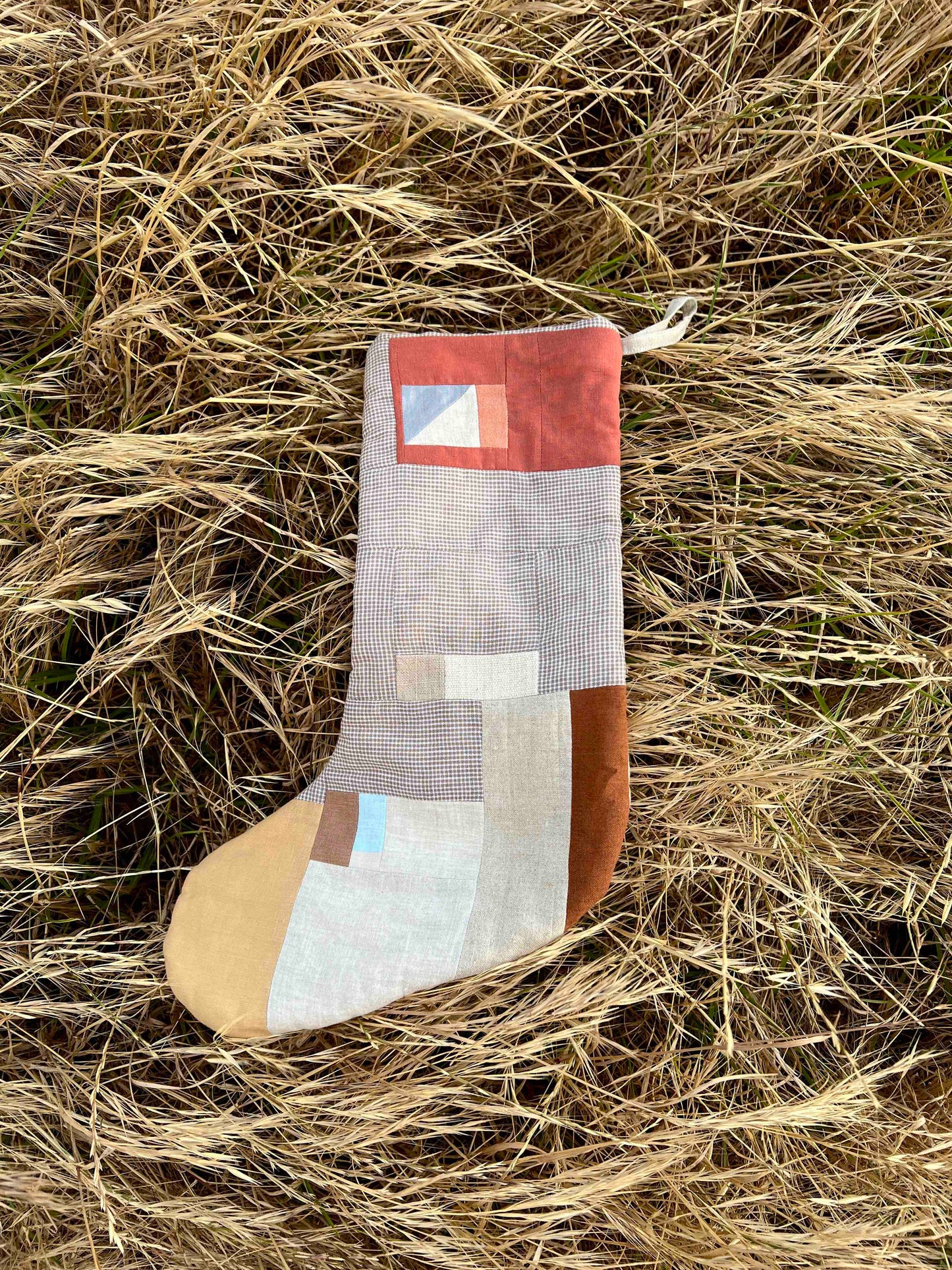 Patchwork Christmas Stocking