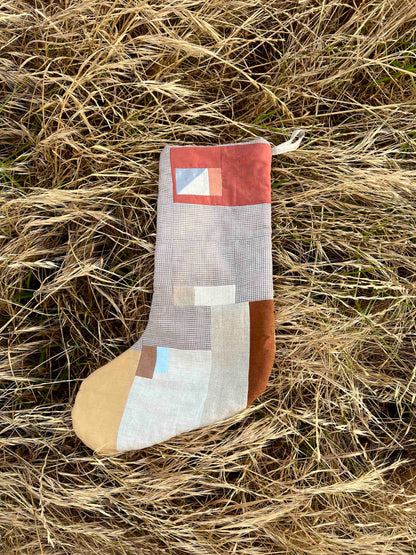 Patchwork Christmas Stocking