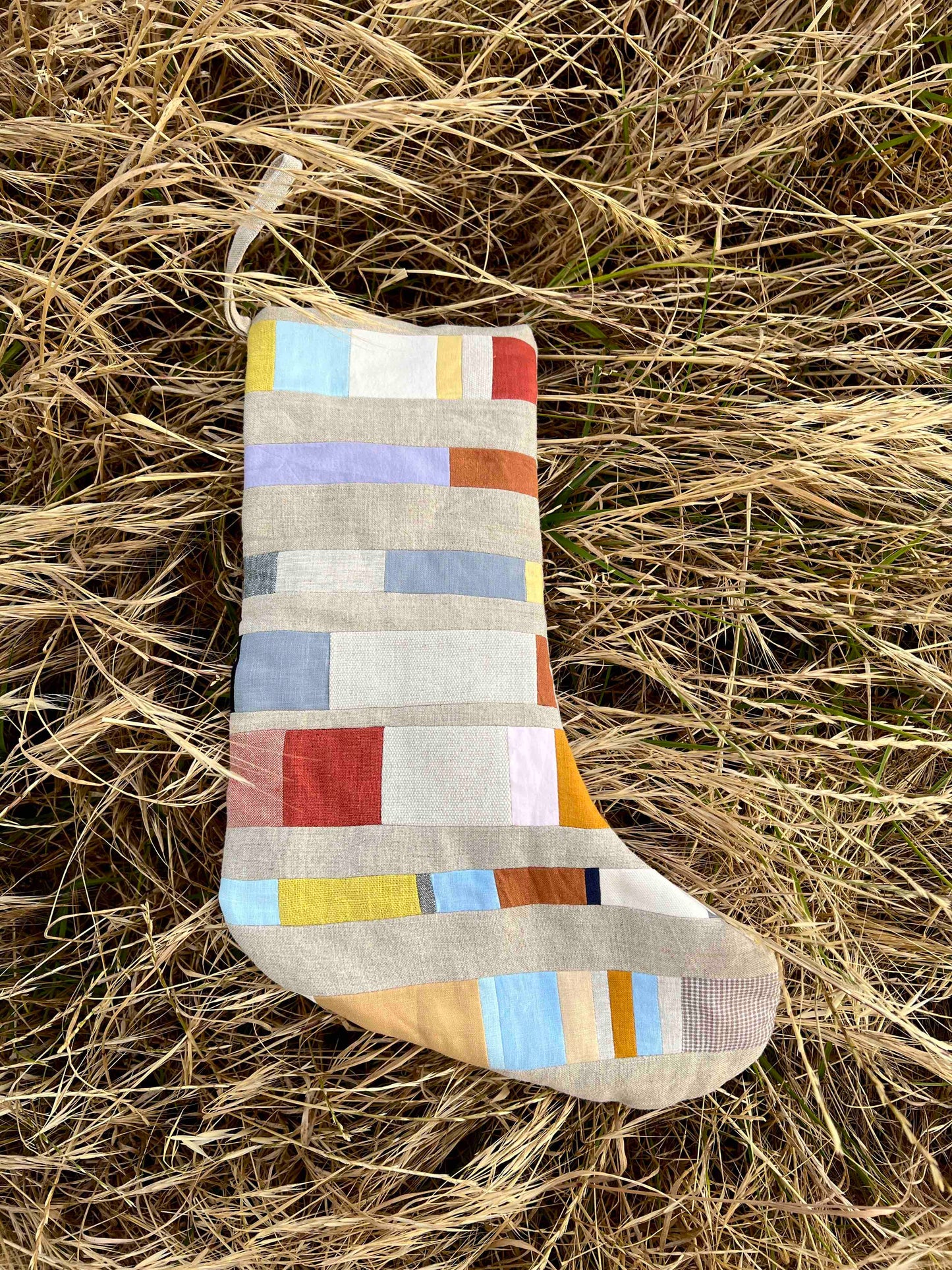 Patchwork Christmas Stocking