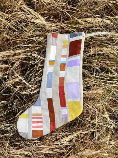 Patchwork Christmas Stocking