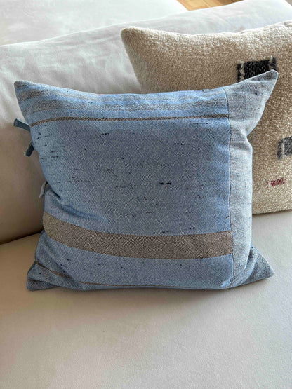 Blue Denim Cushion