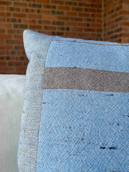 Blue Denim Cushion