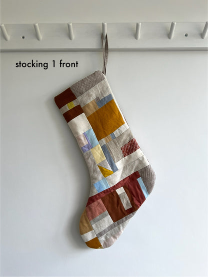 Patchwork Christmas Stocking