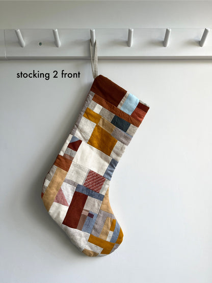 Patchwork Christmas Stocking