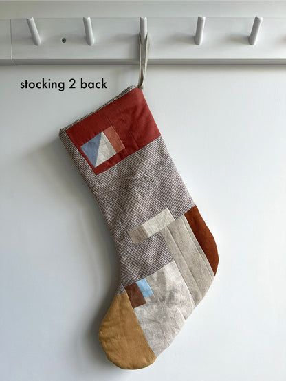 Patchwork Christmas Stocking