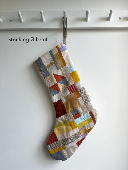 Patchwork Christmas Stocking