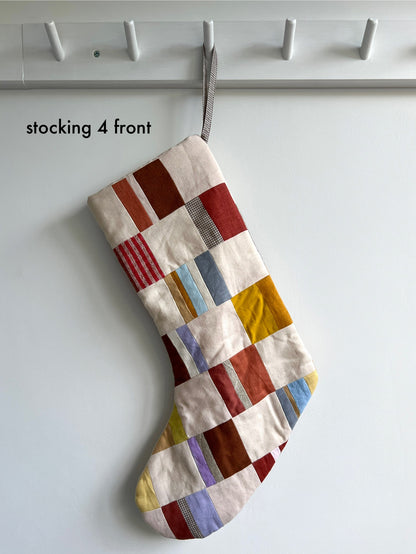 Patchwork Christmas Stocking