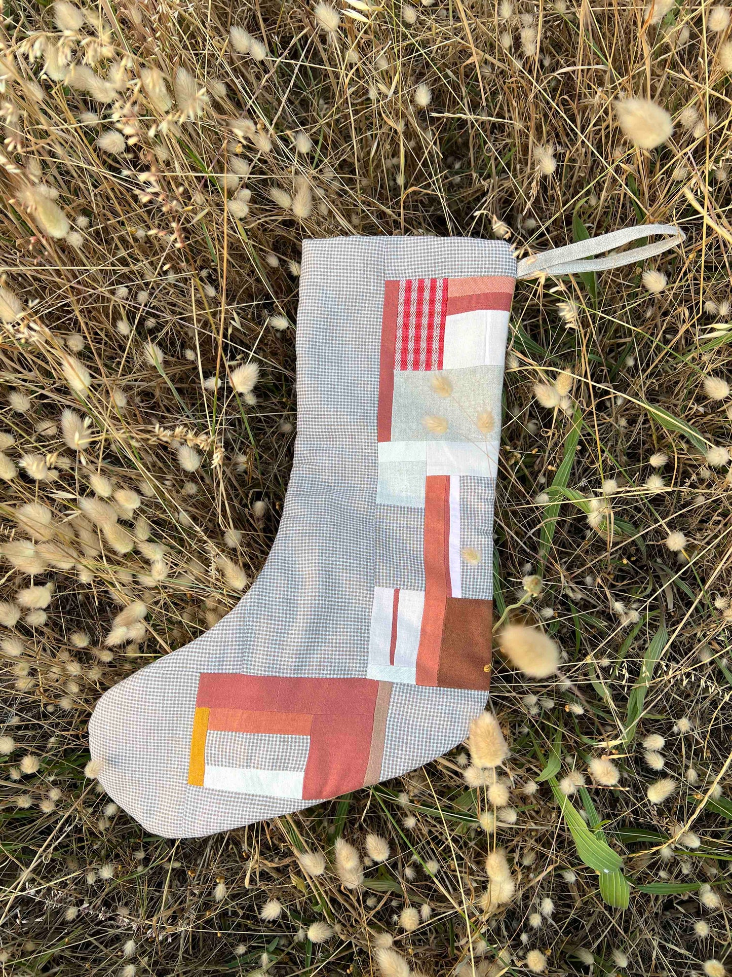 Patchwork Christmas Stocking