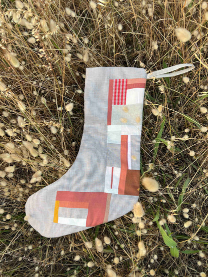 Patchwork Christmas Stocking