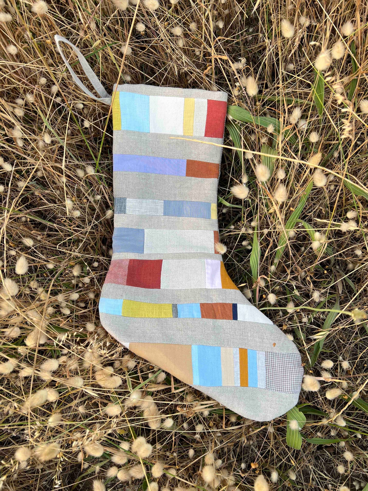 Patchwork Christmas Stocking