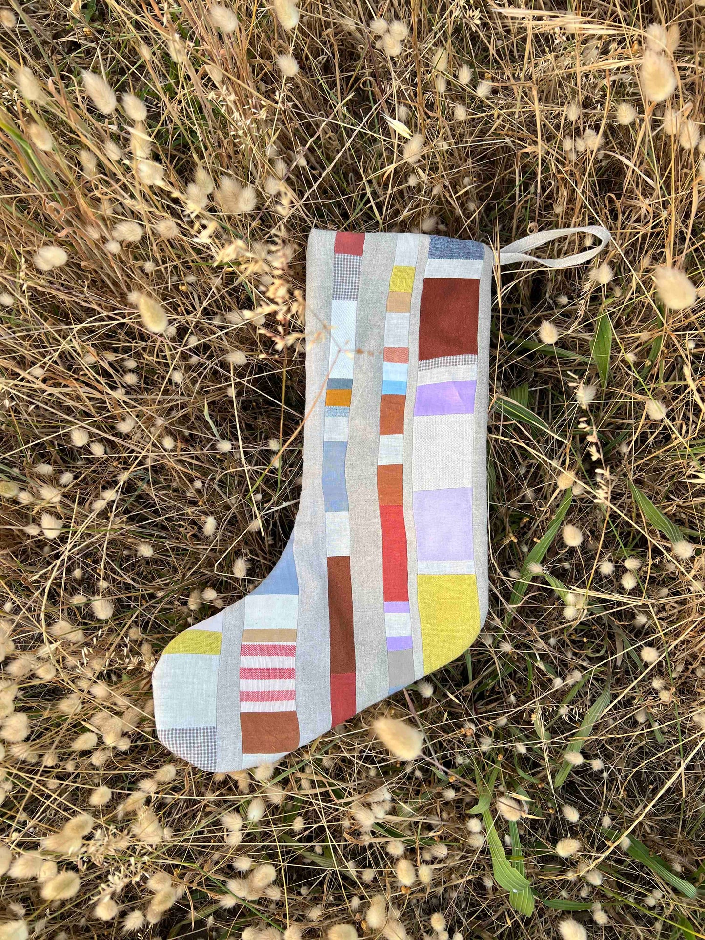 Patchwork Christmas Stocking