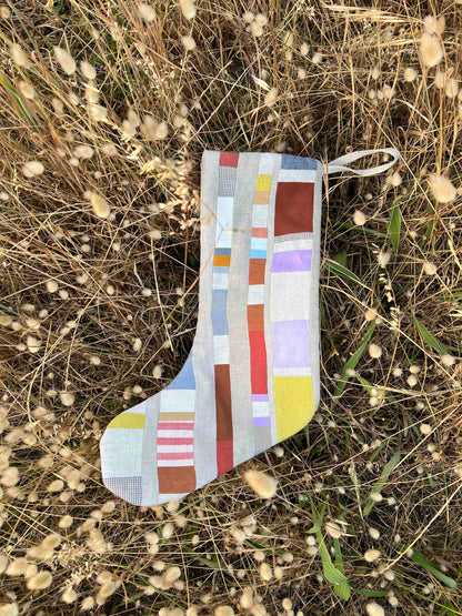 Patchwork Christmas Stocking