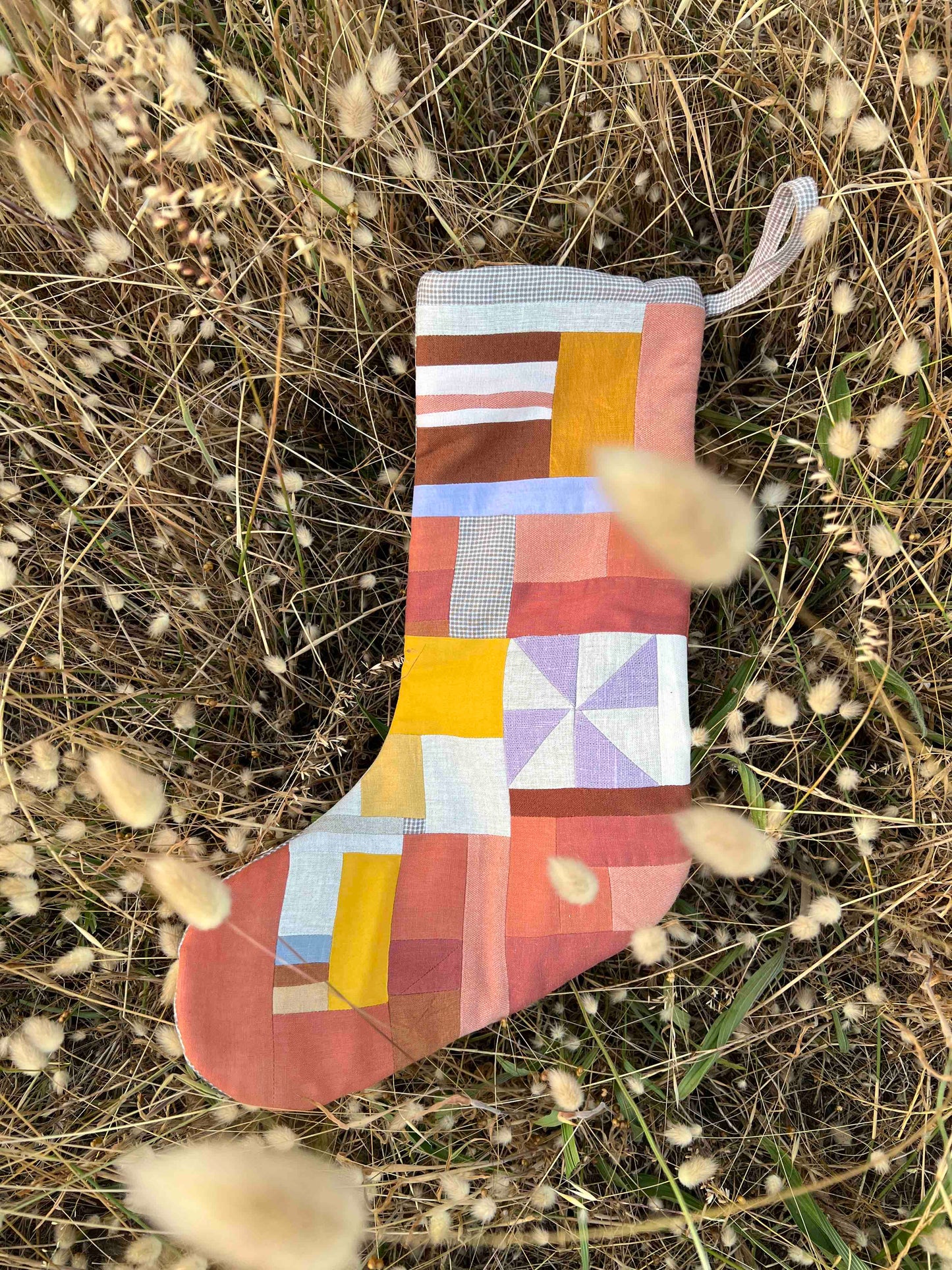 Patchwork Christmas Stocking