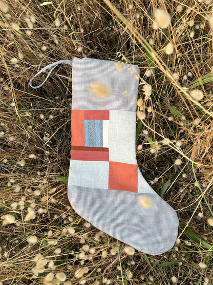 Patchwork Christmas Stocking