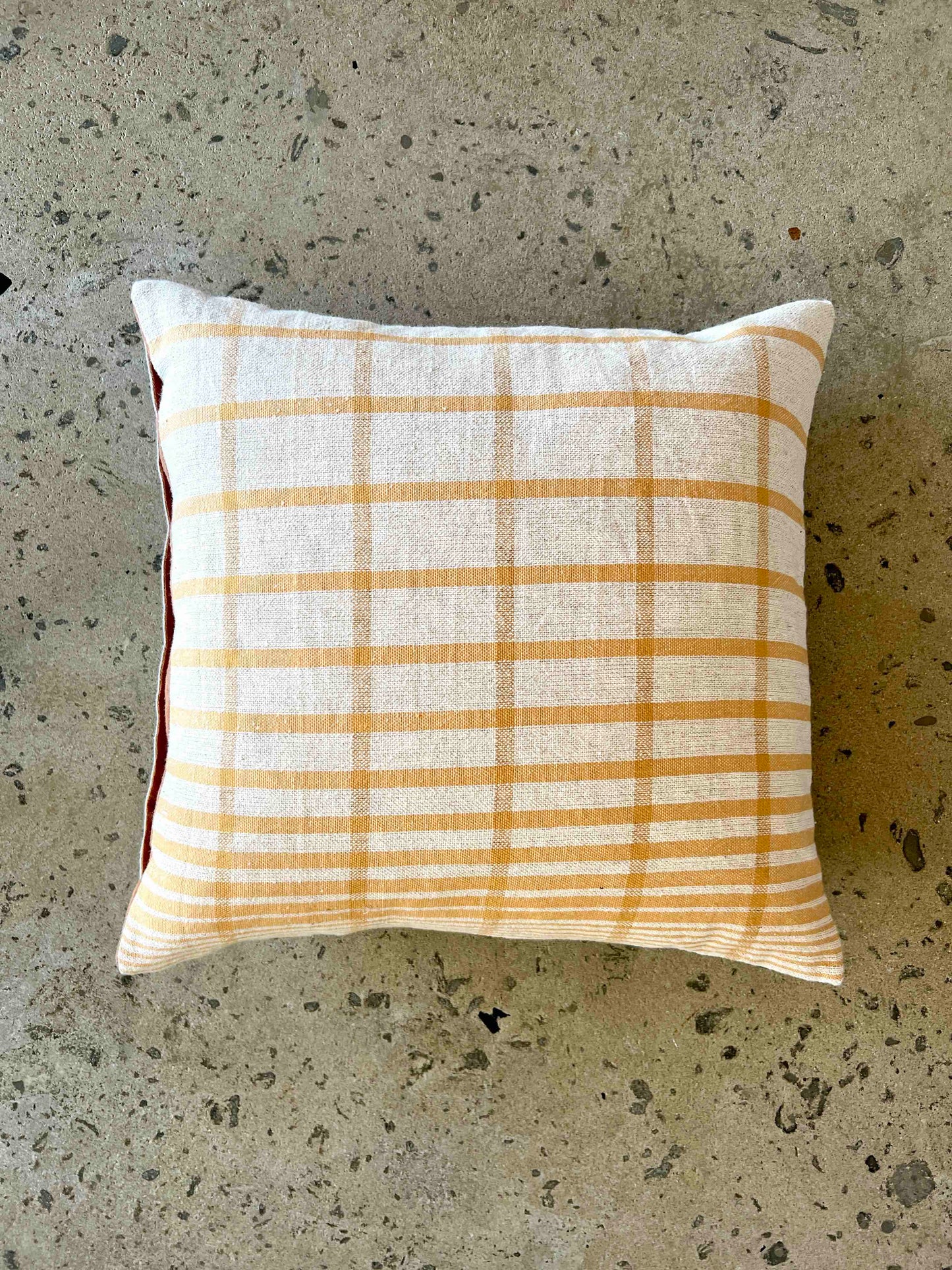 Wabi Sabi Log Cabin Cushion