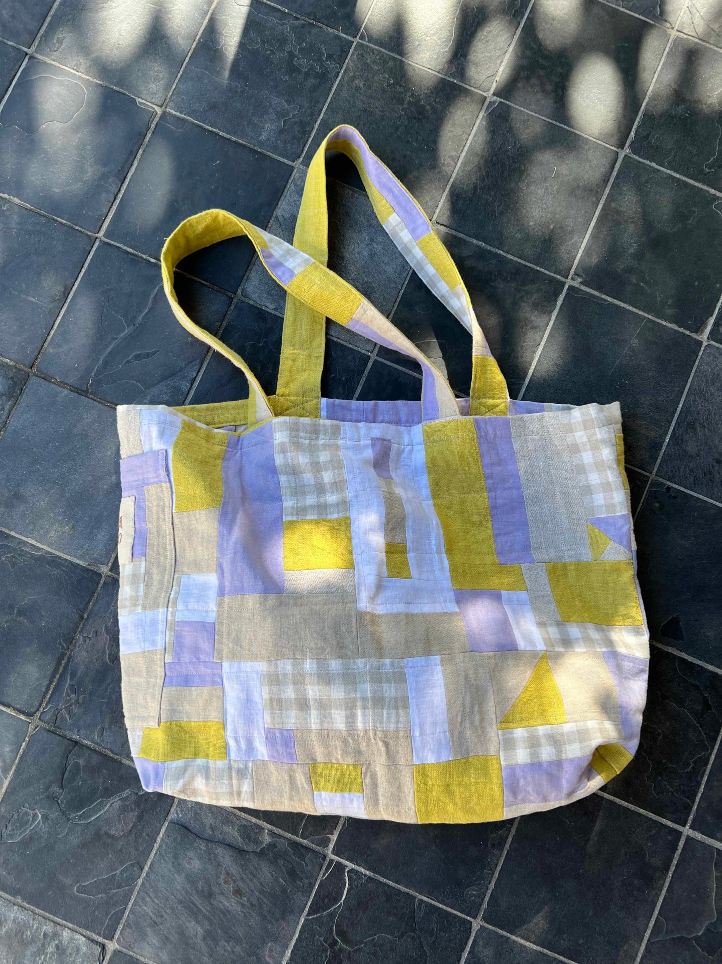 Mai Bag in Lavender & Lemon