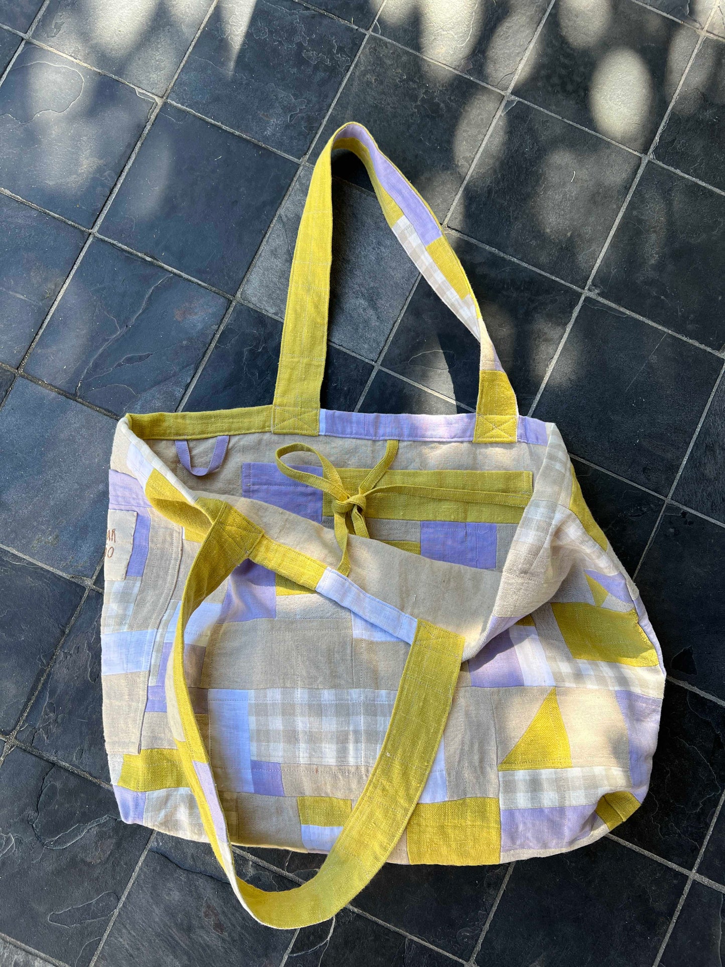 Mai Bag in Lavender & Lemon