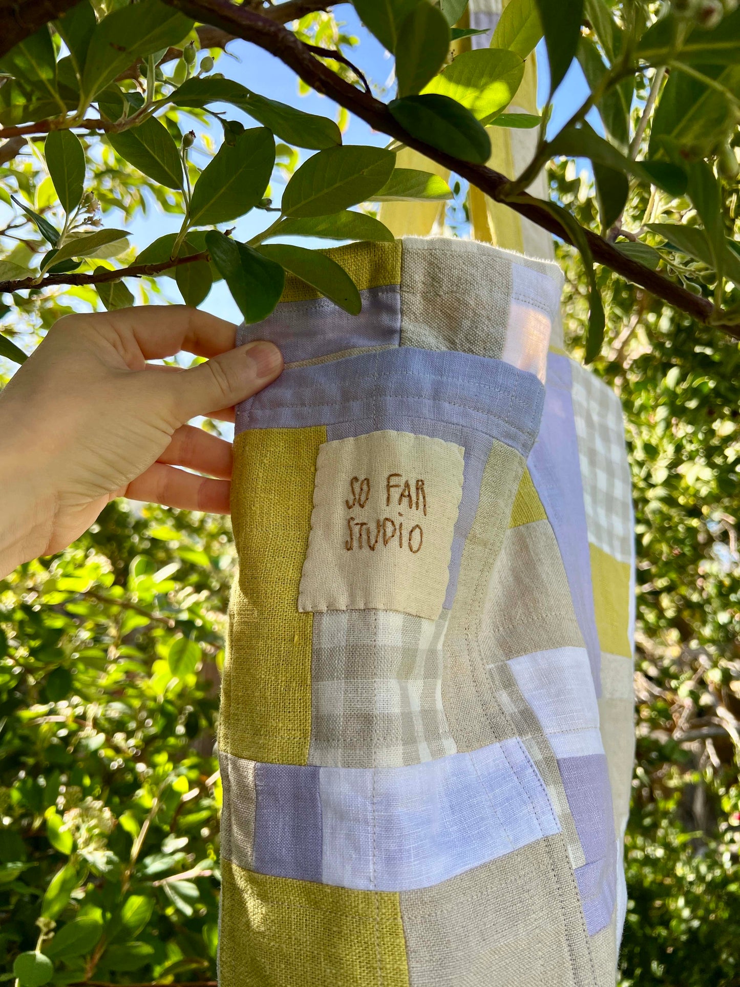 Mai Bag in Lavender & Lemon