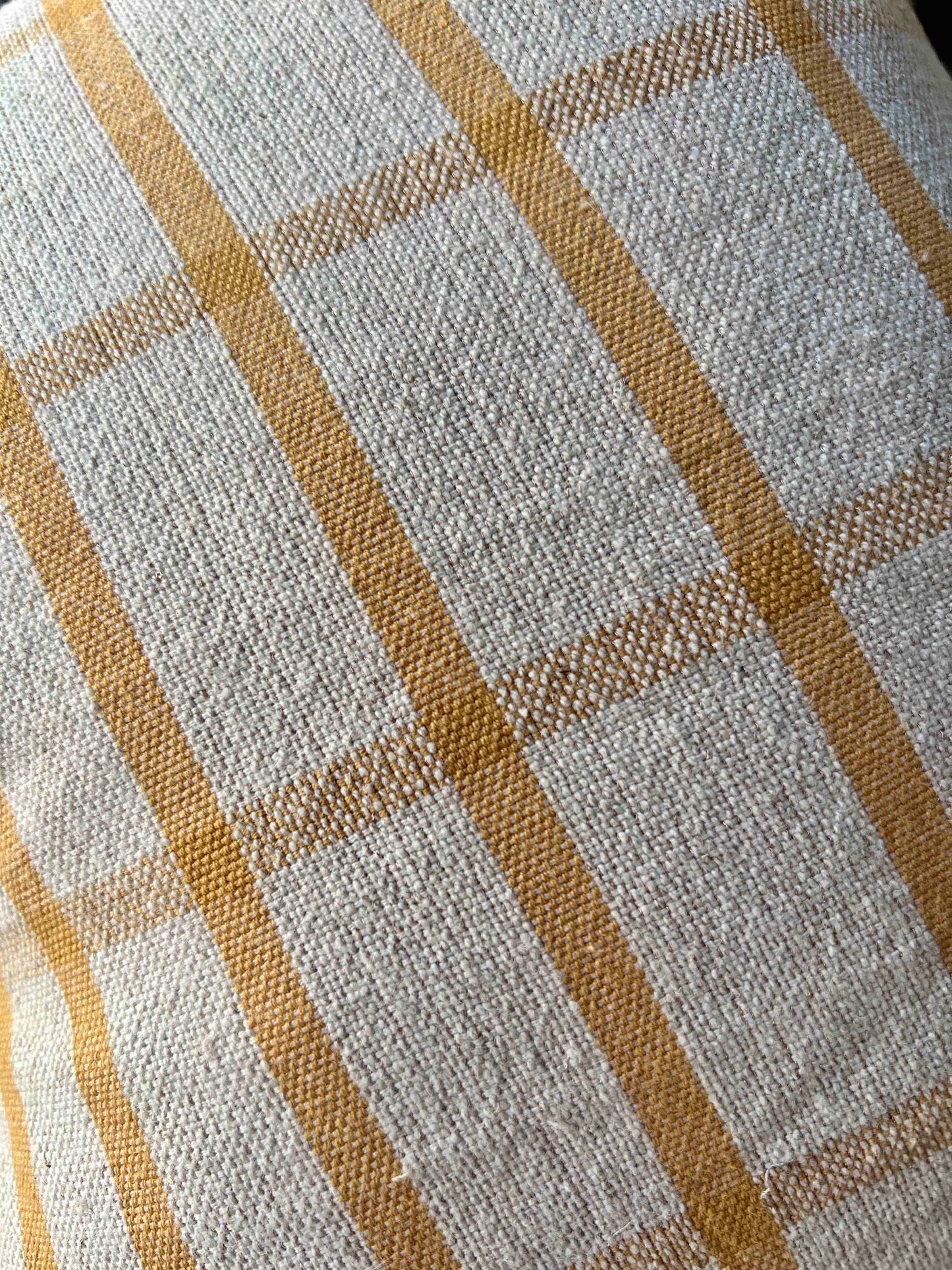 Wabi Sabi Log Cabin Cushion