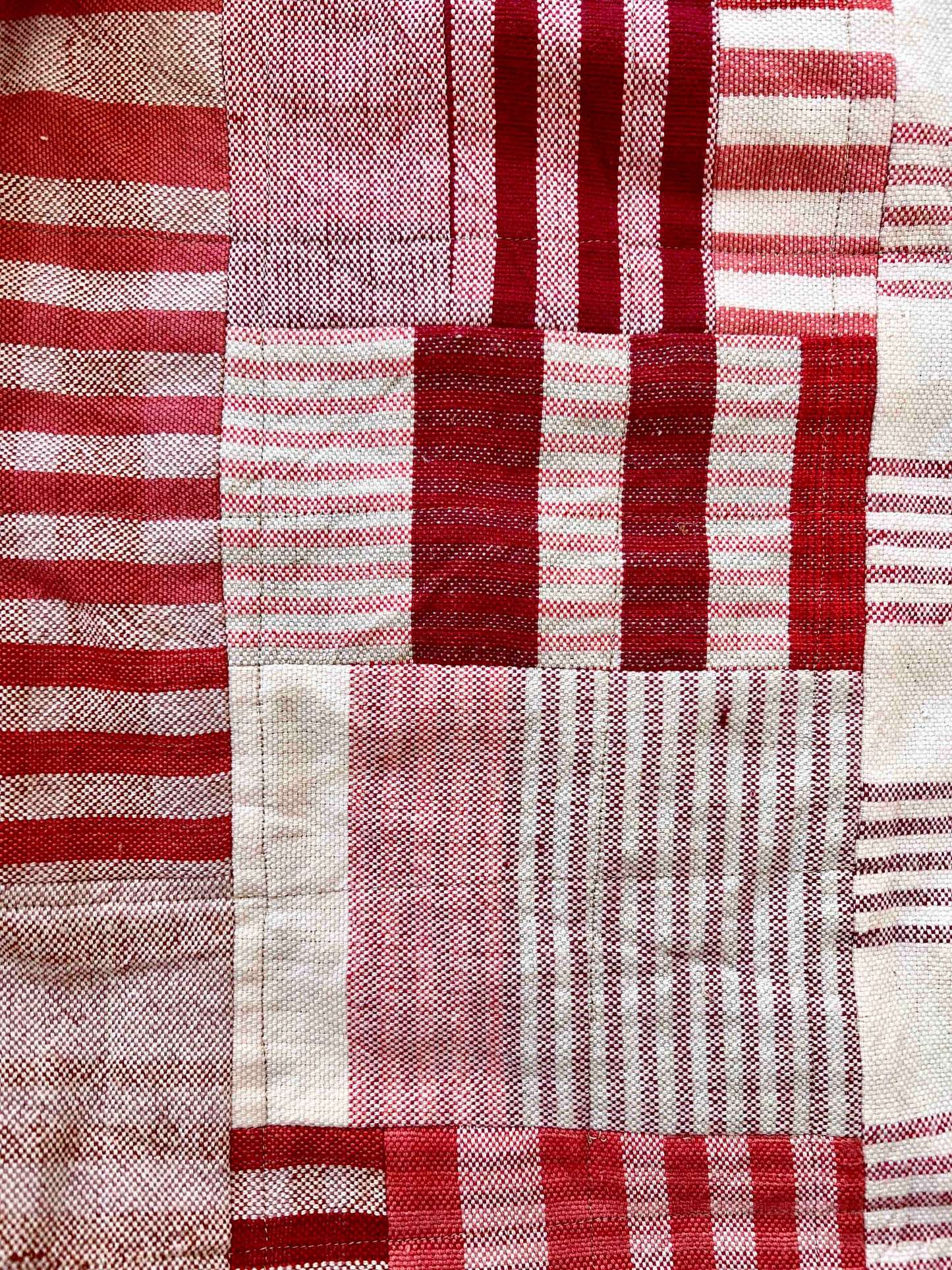 Mai Bag in Handwoven Pink