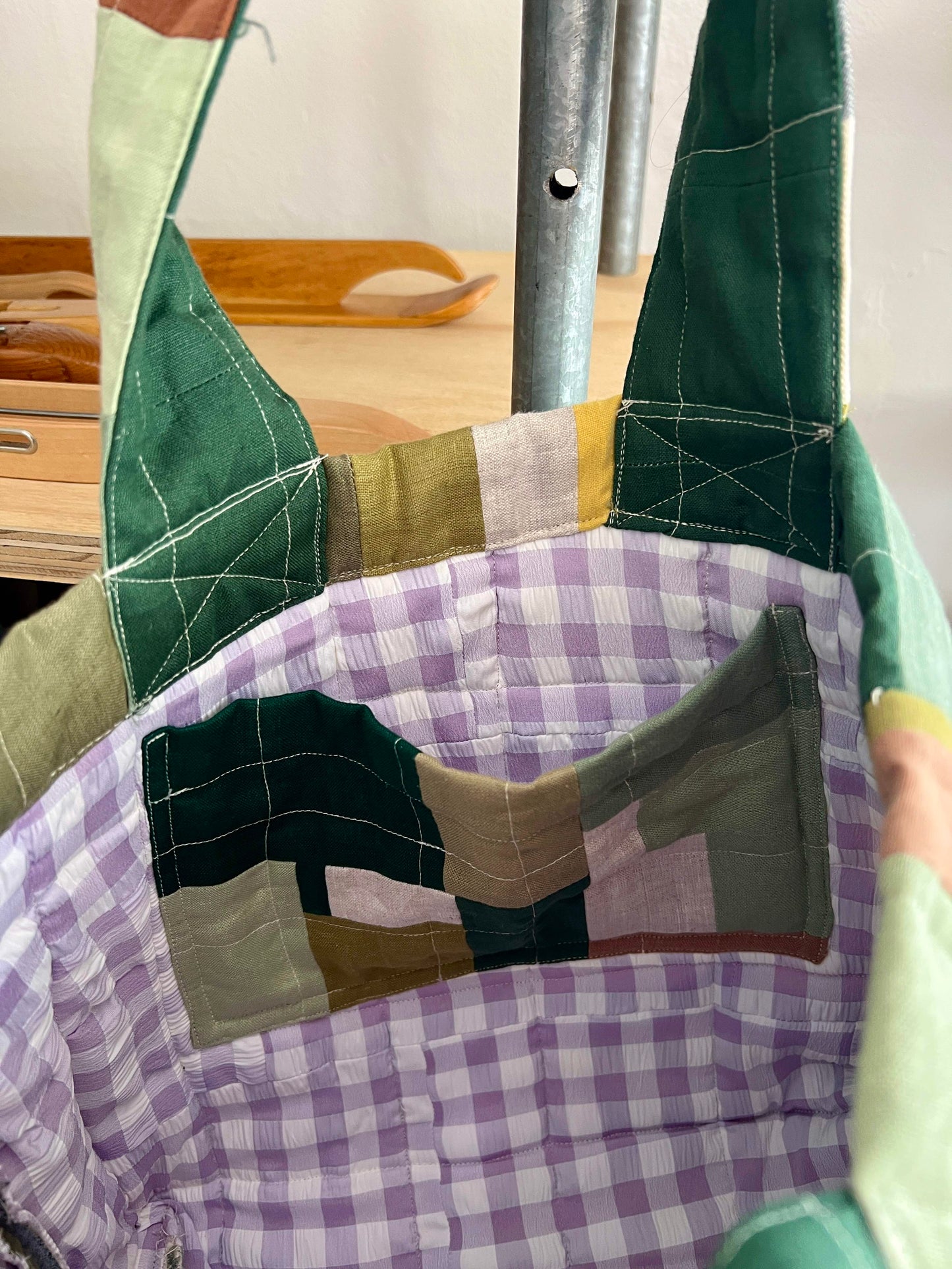 Mini Mai Bag in Greens