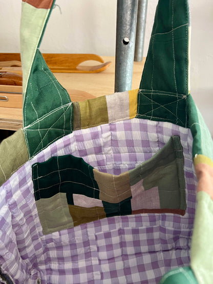 Mini Mai Bag in Greens