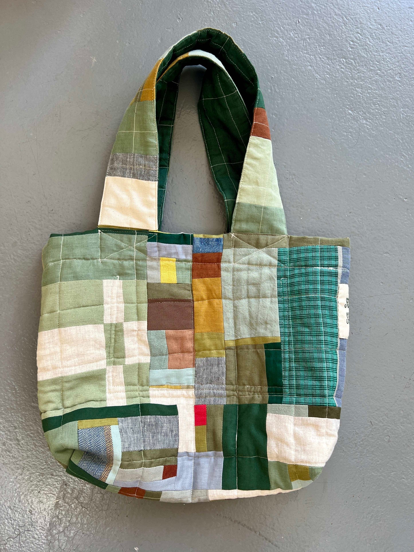 Mini Mai Bag in Greens