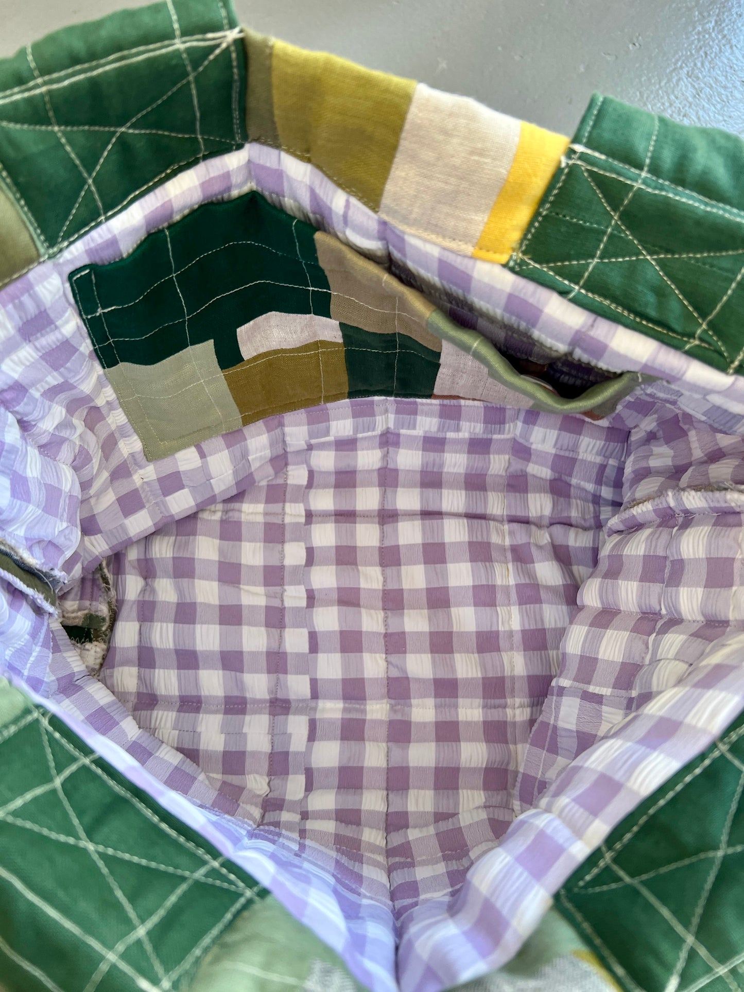 Mini Mai Bag in Greens